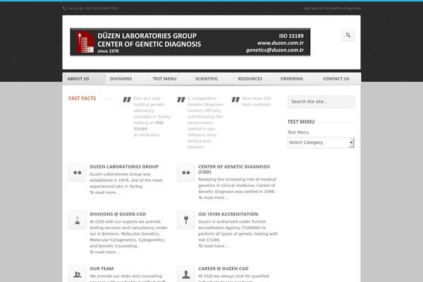 Output theme site design template sample