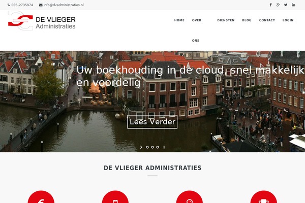 dvadministraties.nl site used Keisus