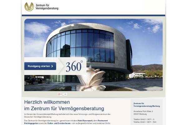 dvag-zvb.de site used Dvagcom
