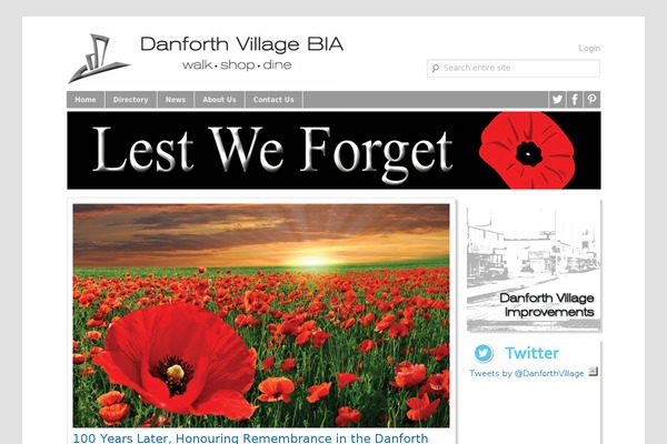 Site using Pinterest "Pin It" Button plugin
