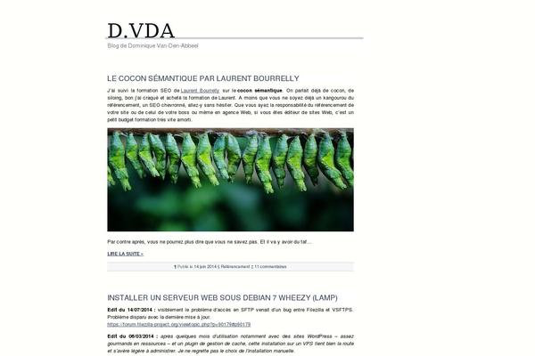 blog.txt theme site design template sample