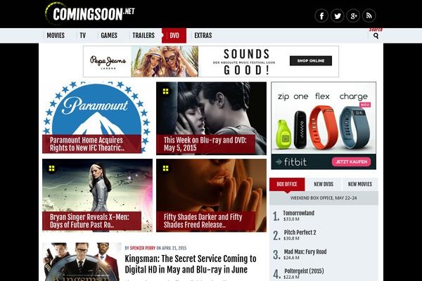 Comingsoon theme site design template sample