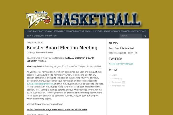 Rookie theme site design template sample