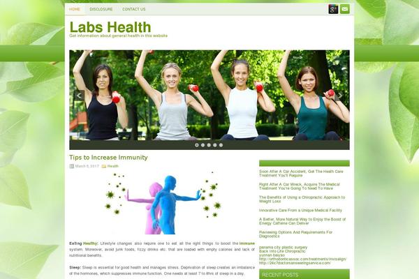 Bloggo theme site design template sample