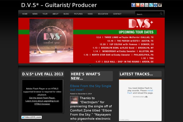 dvsmusic.com site used Complexity v2