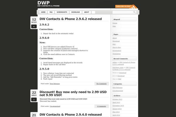 LightWord theme site design template sample