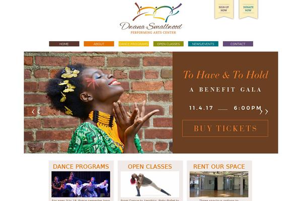 Storefront theme site design template sample
