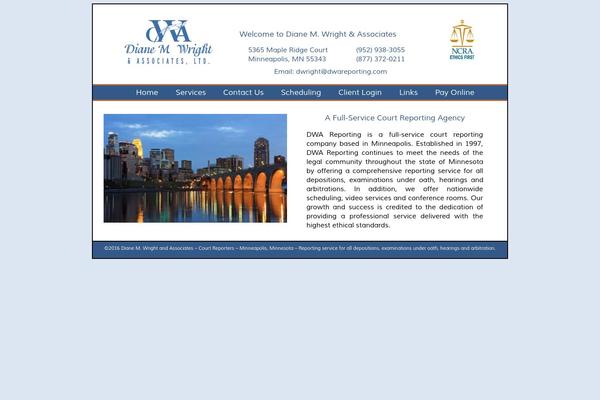 dwareporting.com site used Dwa