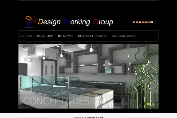 Archi theme site design template sample