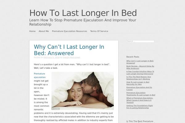 SemPress theme site design template sample
