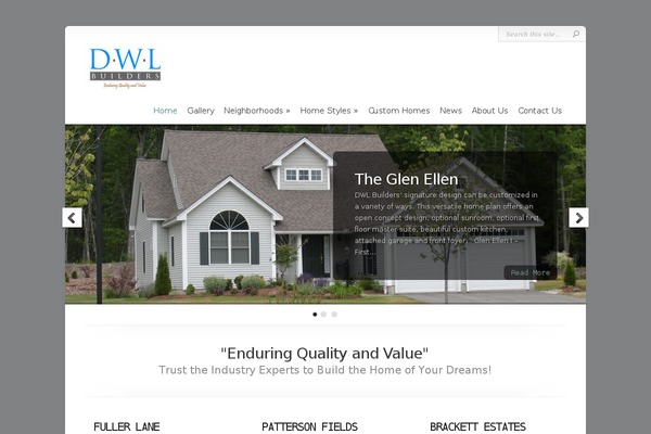 Chameleon theme site design template sample