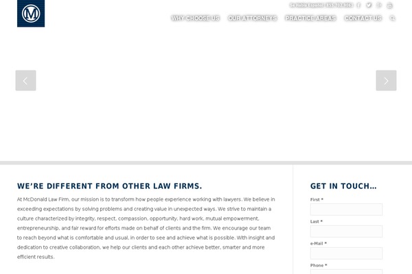 Enfold theme site design template sample