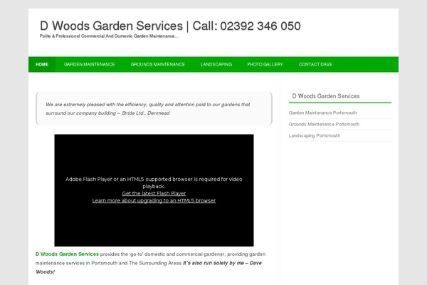 Forestly theme site design template sample