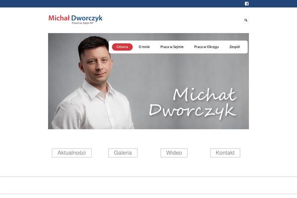 Politics theme site design template sample