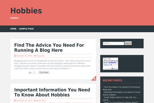 Solon theme site design template sample
