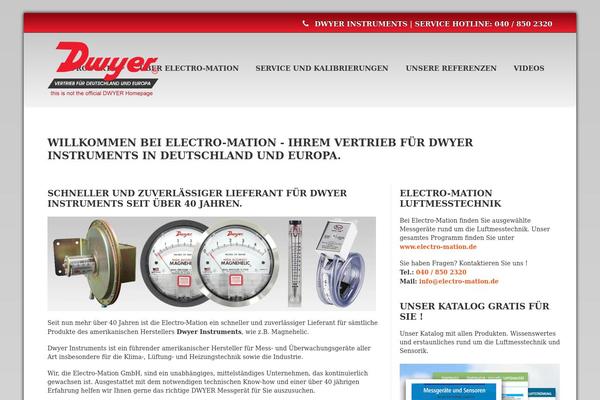 dwyer-inst.de site used Dwyer