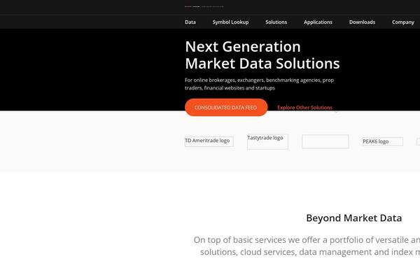 dxfeed.com site used Dxfeed_new