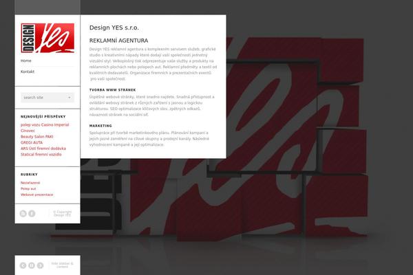Flashlight theme site design template sample