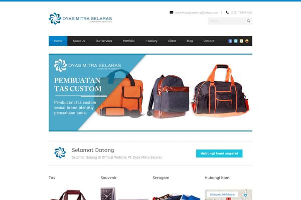 Blue Diamond v1.09 theme site design template sample