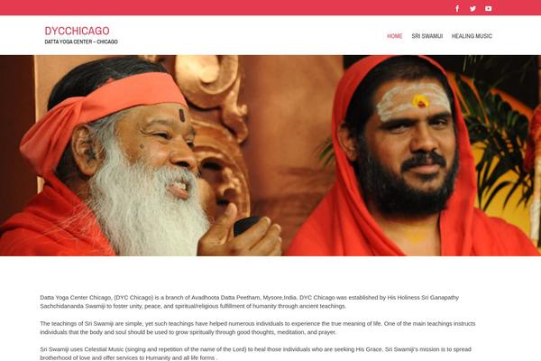 Charitas Lite theme site design template sample
