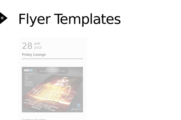 Sirius theme site design template sample