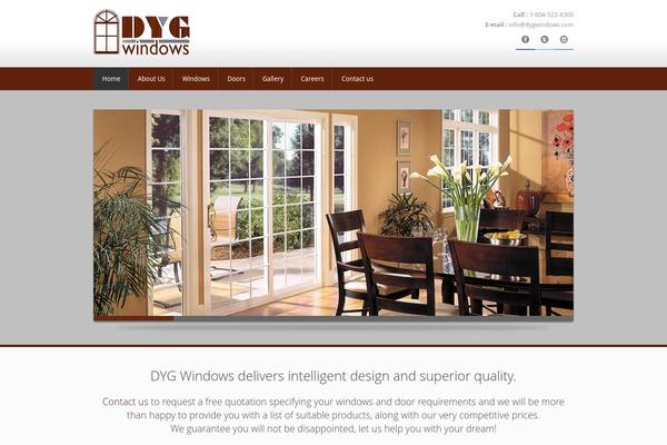 Keorra theme site design template sample