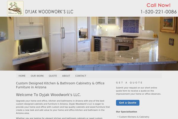 Custom theme site design template sample