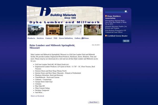 Proslate theme site design template sample