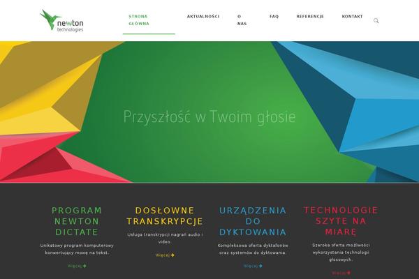 Milo theme site design template sample