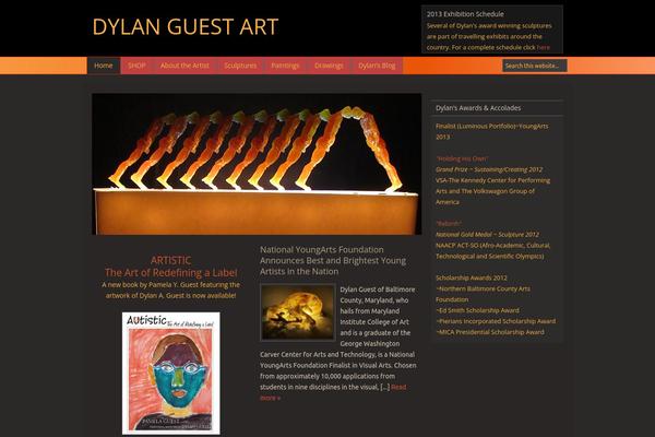 Dynamik theme site design template sample