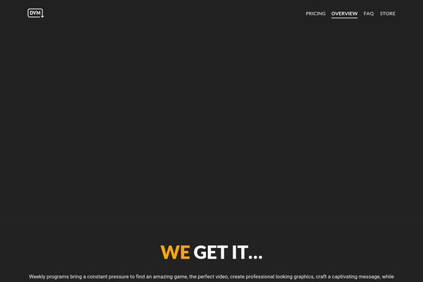 Salient theme site design template sample