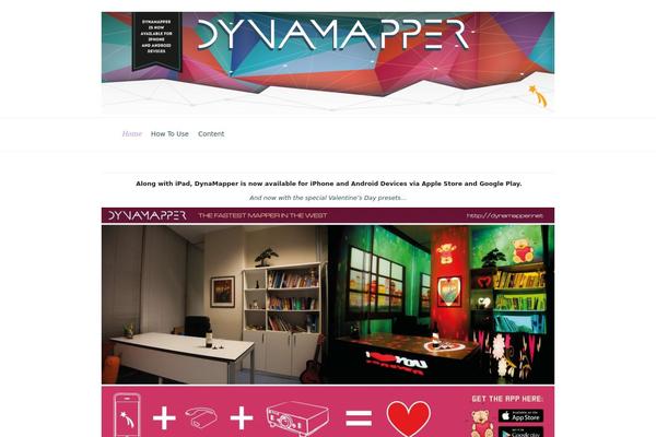 Evolution theme site design template sample