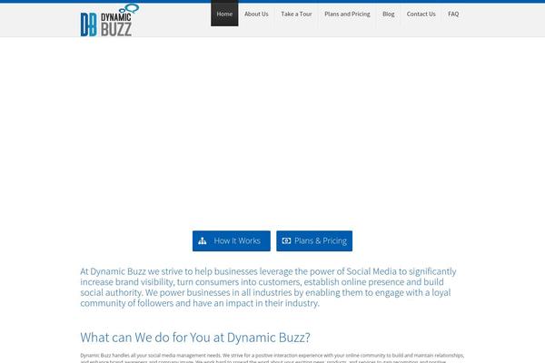 Boom theme site design template sample