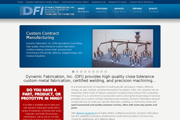dynamicfab.com site used Karma