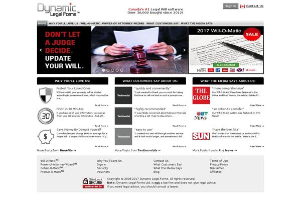 Dl theme site design template sample