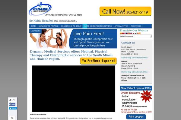 Site using Click-heat-dynamo plugin
