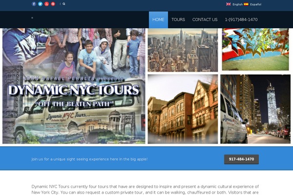Tour Package theme site design template sample