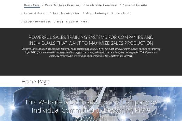 Minus theme site design template sample