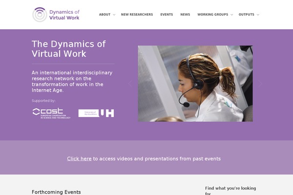 District theme site design template sample