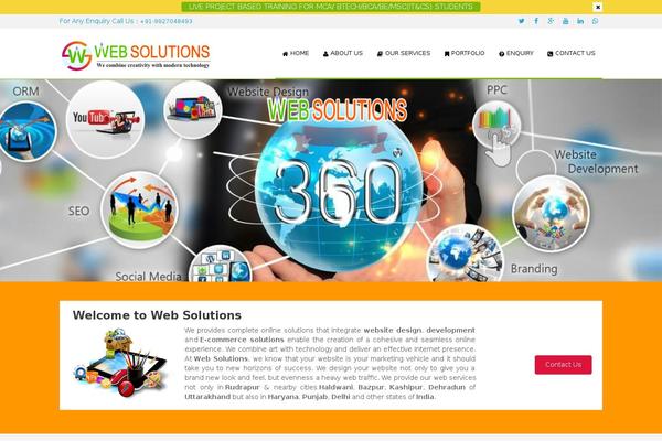 Alterna theme site design template sample
