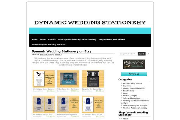 Weaver theme site design template sample