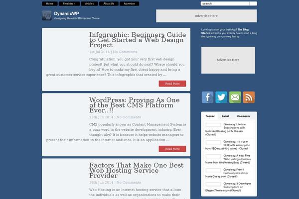 dynamicwp.net site used Dynamicwp