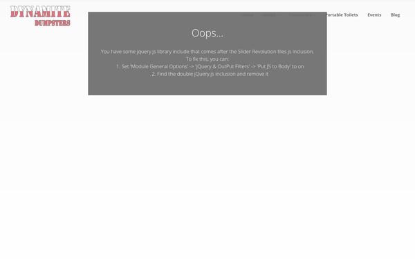 Intact theme site design template sample