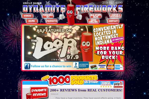 Fireworks theme site design template sample
