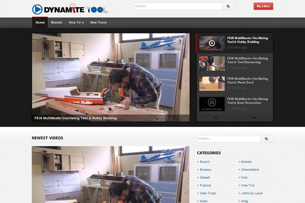 Site using Automatic Youtube Video Posts Plugin plugin