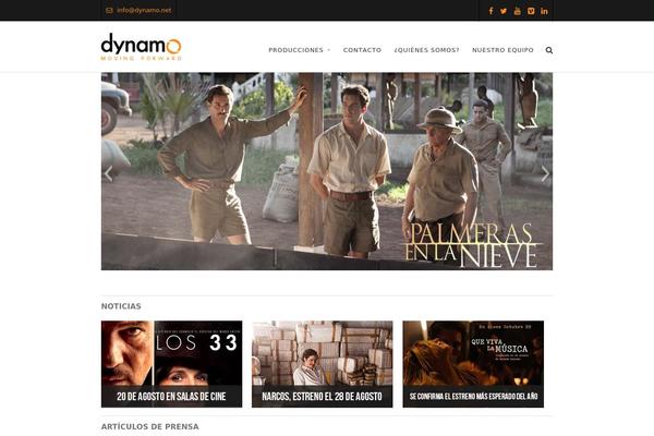 Proxima theme site design template sample