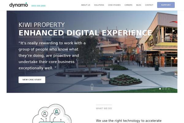Dynamic theme site design template sample