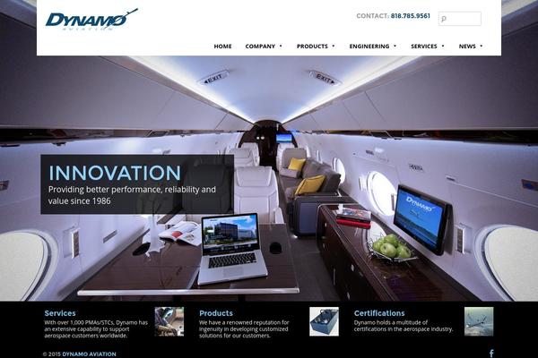 Dynamo theme site design template sample