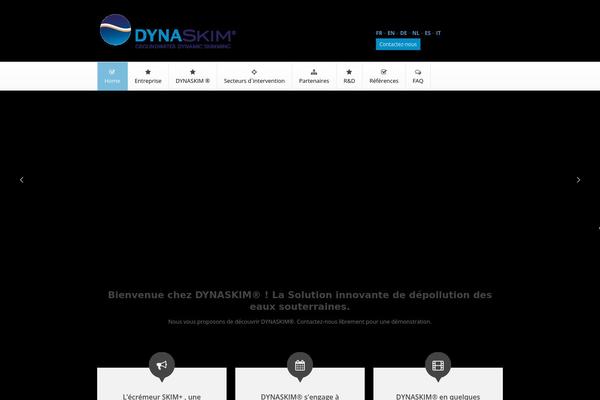 Metropolis theme site design template sample