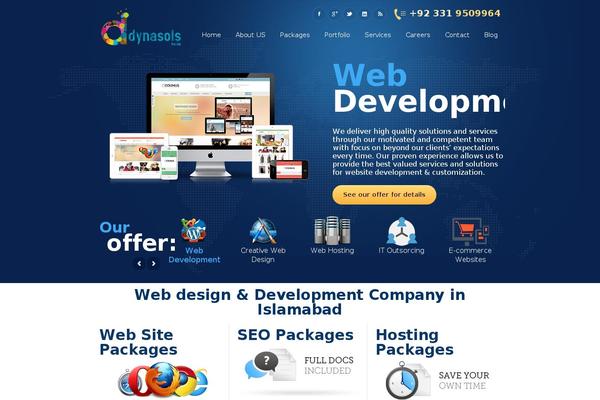 Doover theme site design template sample